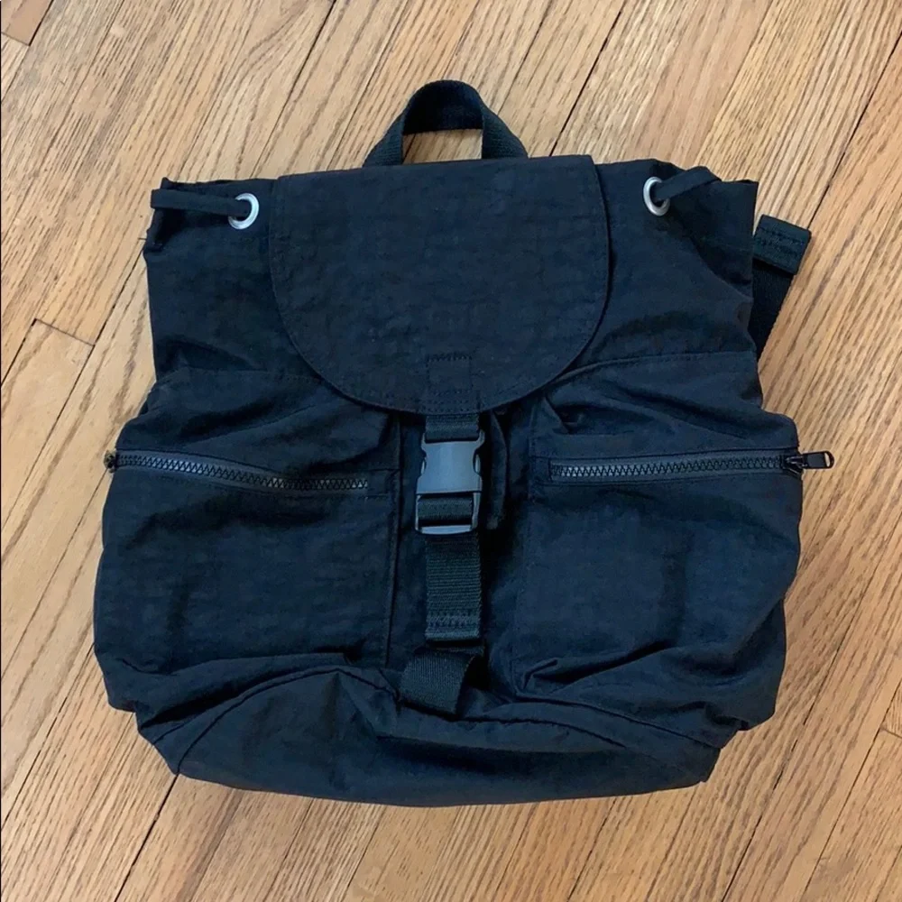 BAGGU Black Sport Backpack